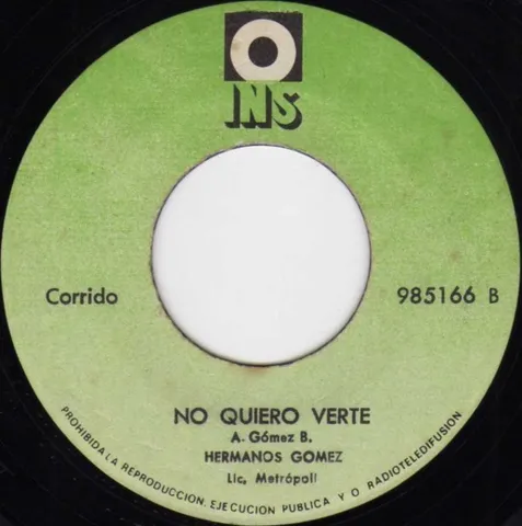 Canciones de Hermanos Gomez