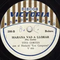 Carátula de Mañana vas a llorar, de Tito Cortes